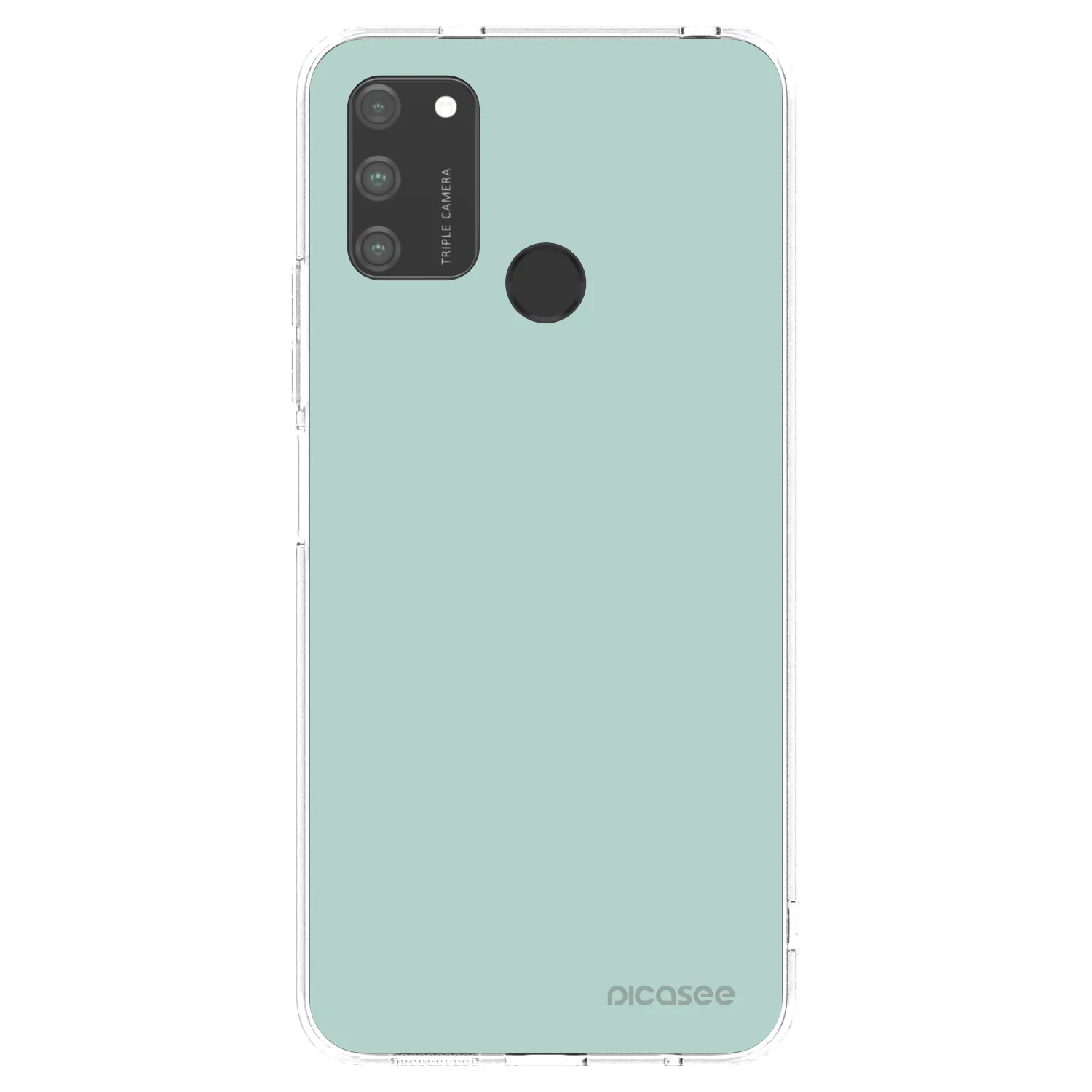 Picasee silikonový průhledný obal pro Honor 9A - Pastel Charm
