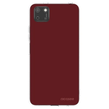 Picasee silikonový průhledný obal pro Huawei Y5P - Red Bliss