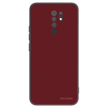 Picasee silikonový černý obal pro Xiaomi Redmi 9 - Red Bliss