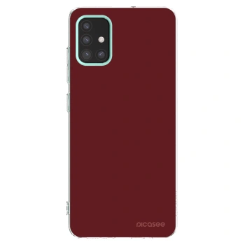 Picasee silikonový průhledný obal pro Samsung Galaxy M31s - Red Bliss