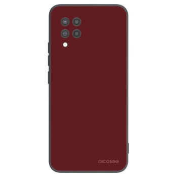 Picasee silikonový černý obal pro Samsung Galaxy A42 A426B - Red Bliss