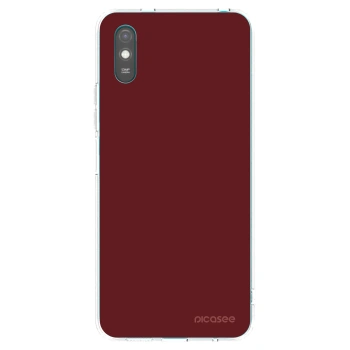 Picasee silikonový průhledný obal pro Xiaomi Redmi 9AT - Red Bliss