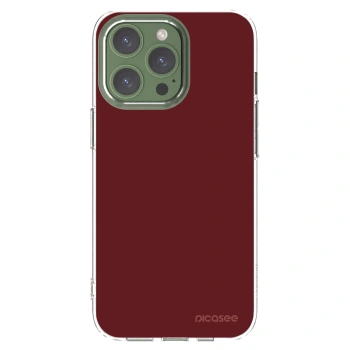 Picasee silikonový průhledný obal pro Apple iPhone 13 Pro - Red Bliss