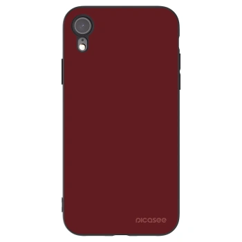 Picasee silikonový černý obal pro Apple iPhone XR - Red Bliss