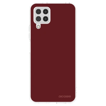 Picasee silikonový průhledný obal pro Samsung Galaxy A22 A225F 4G - Red Bliss