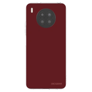 Picasee silikonový průhledný obal pro Huawei Nova 8i - Red Bliss