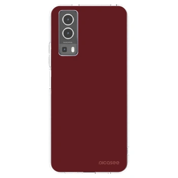 Picasee silikonový průhledný obal pro Vivo Y72 5G - Red Bliss