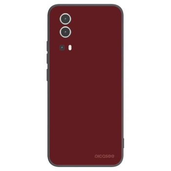 Picasee silikonový černý obal pro Vivo Y72 5G - Red Bliss