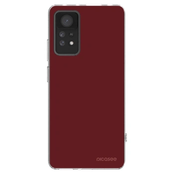 Picasee silikonový průhledný obal pro Xiaomi Redmi Note 11 Pro - Red Bliss