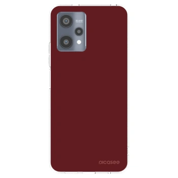 Picasee silikonový průhledný obal pro Realme 9 Pro 5G - Red Bliss