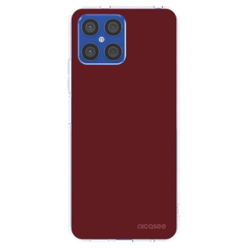 Picasee silikonový průhledný obal pro Honor X8 4G - Red Bliss