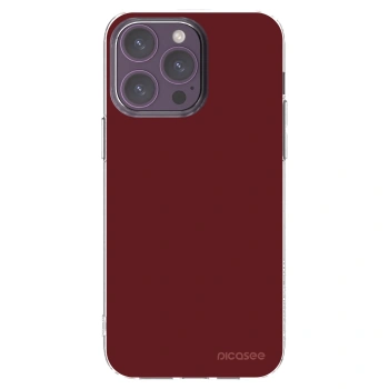 Picasee silikonový průhledný obal pro Apple iPhone 14 Pro Max - Red Bliss