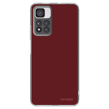 Picasee silikonový průhledný obal pro Xiaomi Redmi Note 11 Pro+ 5G - Red Bliss