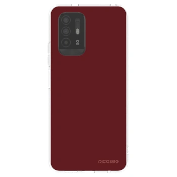 Picasee silikonový průhledný obal pro OPPO A94 5G - Red Bliss