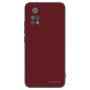 Picasee silikonový černý obal pro Xiaomi Poco M4 Pro - Red Bliss
