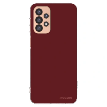 Picasee silikonový průhledný obal pro Samsung Galaxy A23 A236B 5G - Red Bliss