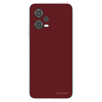 Picasee silikonový průhledný obal pro Xiaomi Poco X5 - Red Bliss