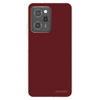 Picasee silikonový průhledný obal pro Xiaomi Poco X5 Pro - Red Bliss