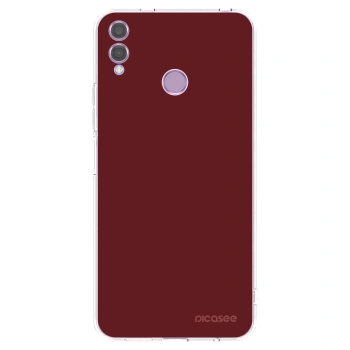 Picasee silikonový průhledný obal pro Honor 8X - Red Bliss