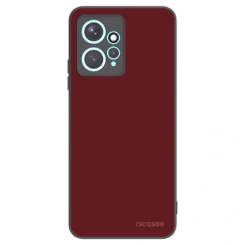 Picasee silikonový černý obal pro Xiaomi Redmi Note 12 4G - Red Bliss