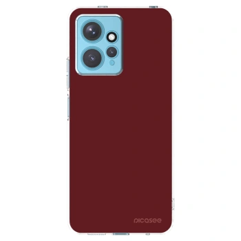 Picasee silikonový průhledný obal pro Xiaomi Redmi Note 12 4G - Red Bliss