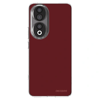 Picasee silikonový průhledný obal pro Honor 90 5G - Red Bliss
