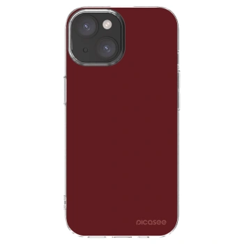 Picasee silikonový průhledný obal pro Apple iPhone 15 - Red Bliss