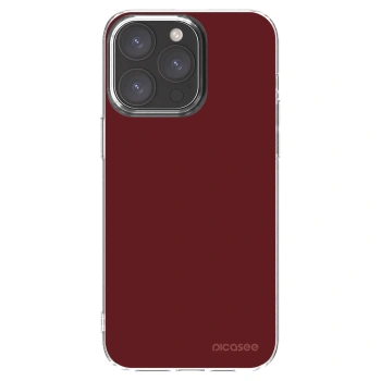 Picasee silikonový průhledný obal pro Apple iPhone 15 Pro Max - Red Bliss