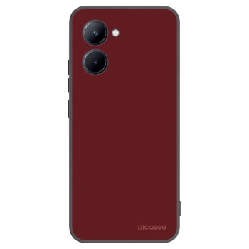 Picasee silikonový černý obal pro Realme C33 (2023) - Red Bliss