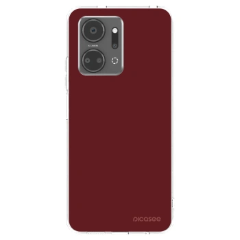 Picasee silikonový průhledný obal pro Honor X7a - Red Bliss