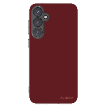 Picasee silikonový průhledný obal pro Samsung Galaxy S23 FE S711B - Red Bliss