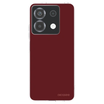 Picasee silikonový průhledný obal pro Xiaomi Poco X6 - Red Bliss