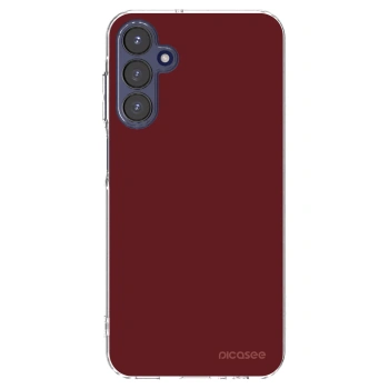 Picasee silikonový průhledný obal pro Samsung Galaxy A15 A155F 4G - Red Bliss