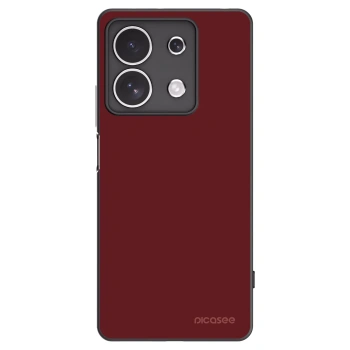 Picasee silikonový černý obal pro Xiaomi Redmi Note 13 4G - Red Bliss