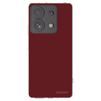 Picasee silikonový průhledný obal pro Xiaomi Redmi Note 13 Pro 4G - Red Bliss