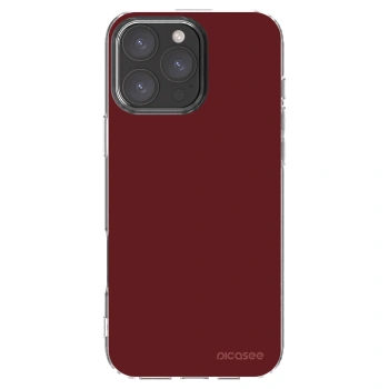 Picasee silikonový průhledný obal pro Apple iPhone 16 Pro Max - Red Bliss