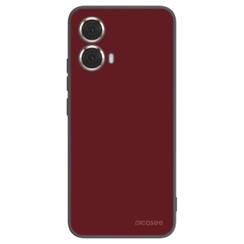Picasee silikonový černý obal pro Motorola Moto G85 - Red Bliss