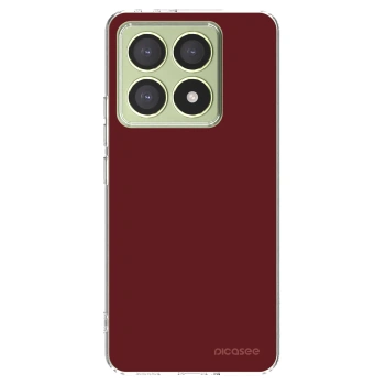 Picasee silikonový průhledný obal pro Xiaomi 14T - Red Bliss