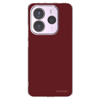 Picasee silikonový průhledný obal pro Xiaomi Redmi Note 14 5G - Red Bliss