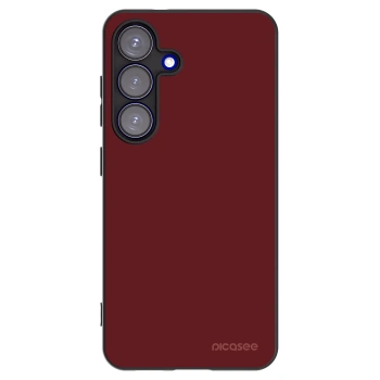 Picasee silikonový černý obal pro Samsung Galaxy S25 5G - Red Bliss