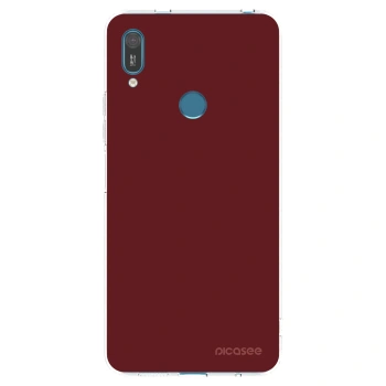 Picasee silikonový průhledný obal pro Huawei Y7 2019 - Red Bliss
