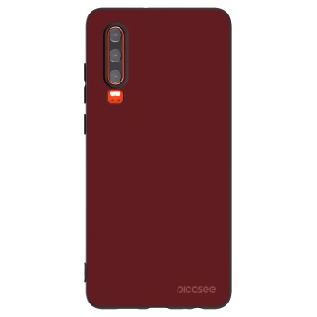 Picasee silikonový černý obal pro Huawei P30 - Red Bliss