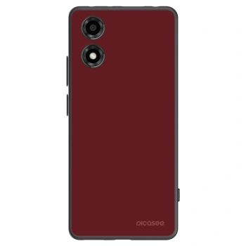 Picasee silikonový černý obal pro Motorola Moto E14 - Red Bliss