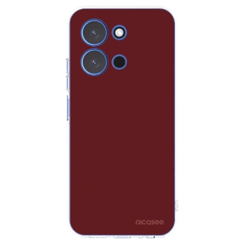 Picasee silikonový průhledný obal pro Xiaomi Redmi 15C 4G - Red Bliss