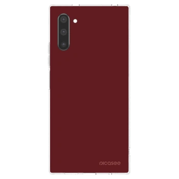 Picasee silikonový průhledný obal pro Samsung Galaxy Note 10 N970F - Red Bliss