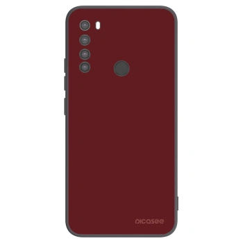 Picasee silikonový černý obal pro Xiaomi Redmi Note 8 - Red Bliss