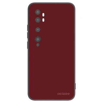 Picasee silikonový černý obal pro Xiaomi Mi Note 10 (Pro) - Red Bliss