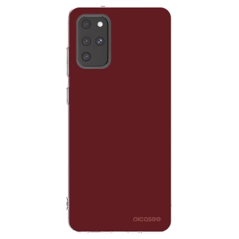 Picasee silikonový průhledný obal pro Samsung Galaxy S20+ G985F - Red Bliss