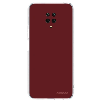 Picasee silikonový průhledný obal pro Xiaomi Redmi Note 9 Pro - Red Bliss