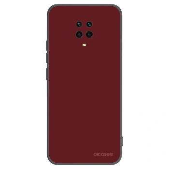Picasee silikonový černý obal pro Xiaomi Redmi Note 9 Pro - Red Bliss